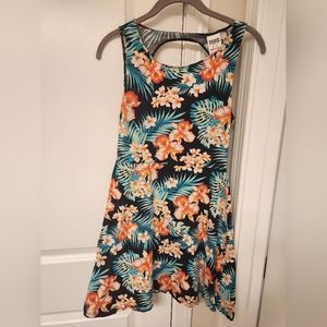 PINK Tropical Dress